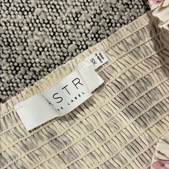 Astr Floral Print Ruffle Blouse - Picture 6 of 6